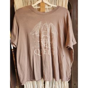 Abercrombie & Fitch Queen Band Women's Brown T-shirt